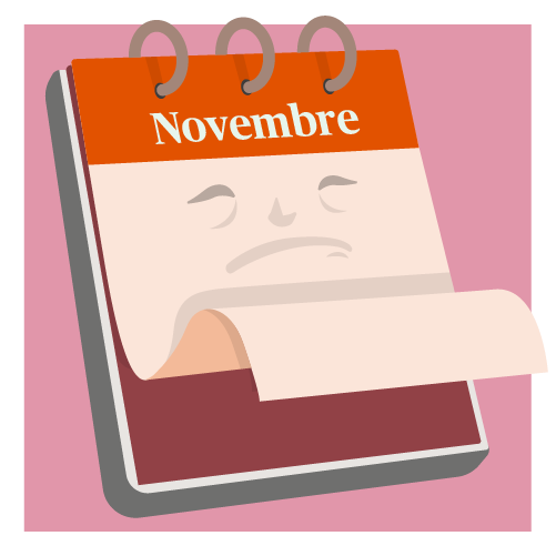 novembre Calendar