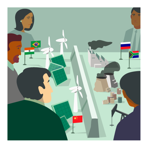 Quellen für die Stromversorgung in BRICS-Staaten driften auseinander