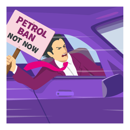 汽油車禁令受阻