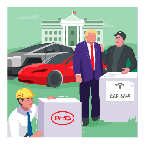 BYD leidt de dans bij het laden